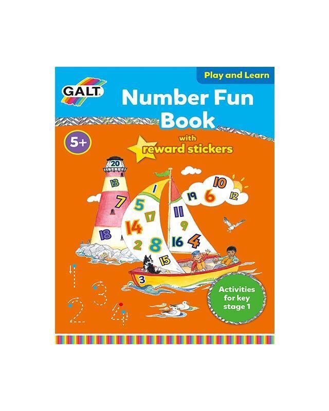 Galt Number Fun Book 5 Yaş+