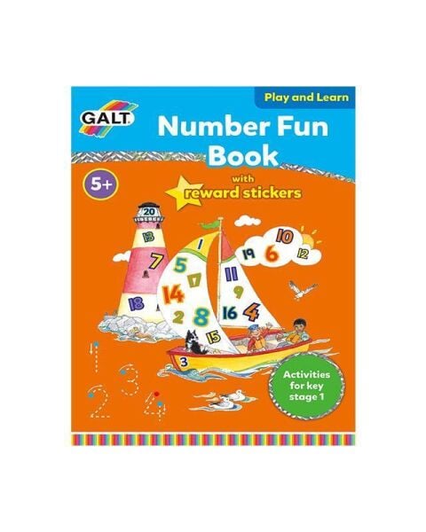 Galt Number Fun Book 5 Yaş+