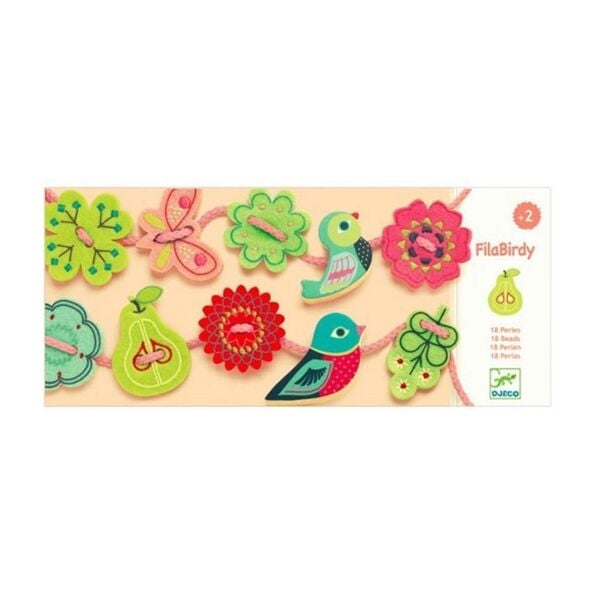 Djeco Ahşap Boncuk Seti / Filabirdy