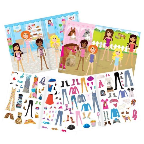 Galt Fashion Sticker Book 4 Yaş+