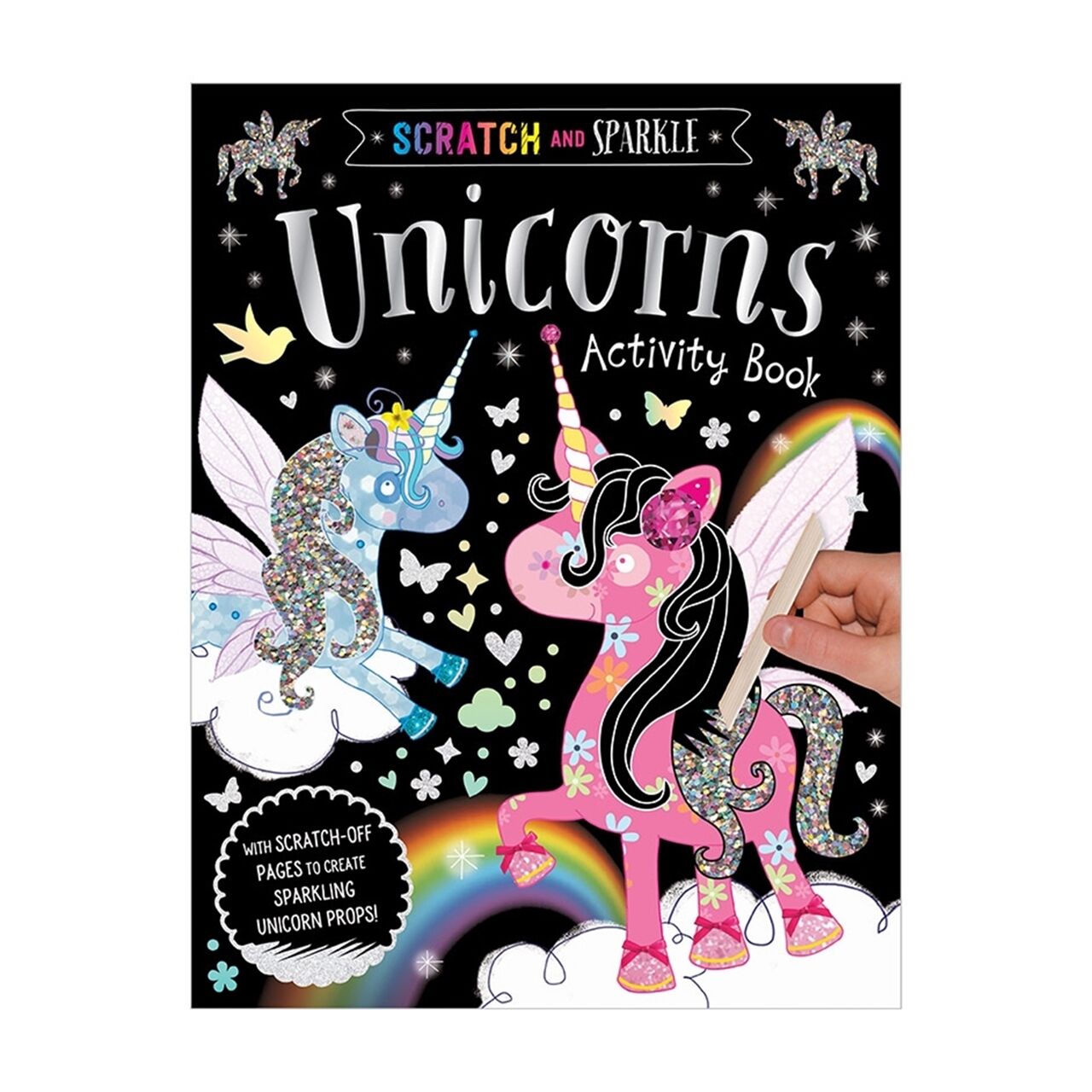 Scratch And Sparkle Unicorns Activity Book
