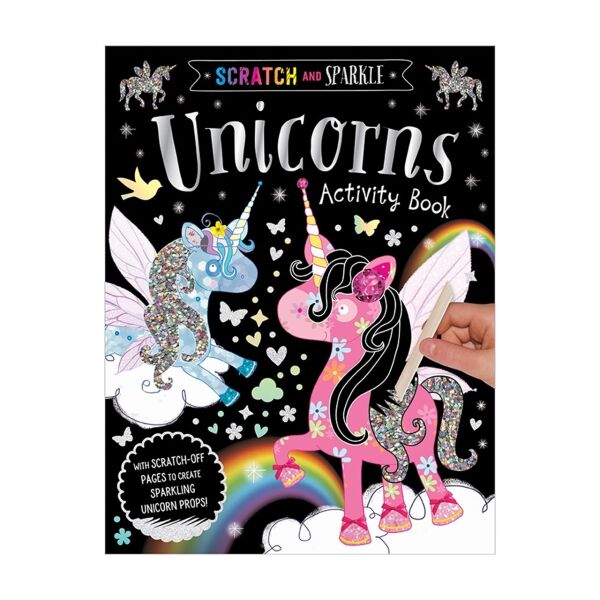 Scratch And Sparkle Unicorns Activity Book