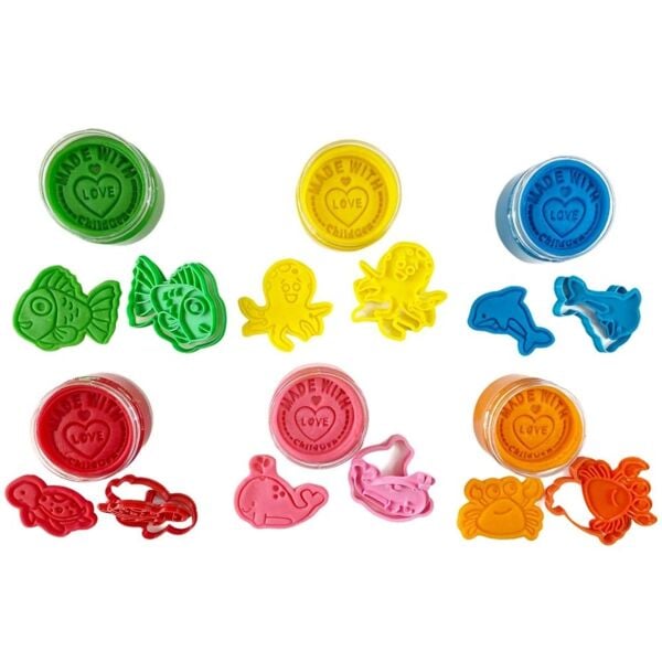 Ahşap Damga Set - Deniz Canlıları