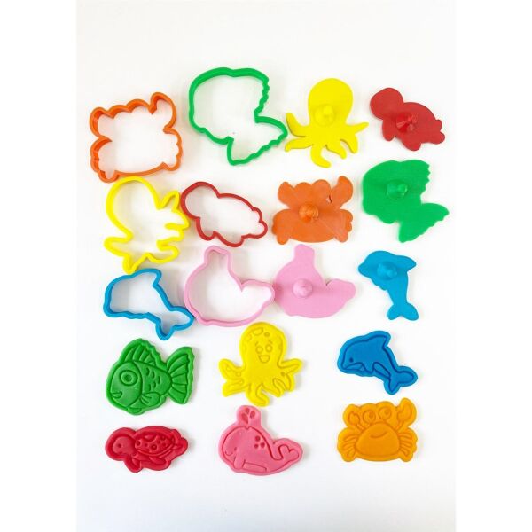 Ahşap Damga Set - Deniz Canlıları