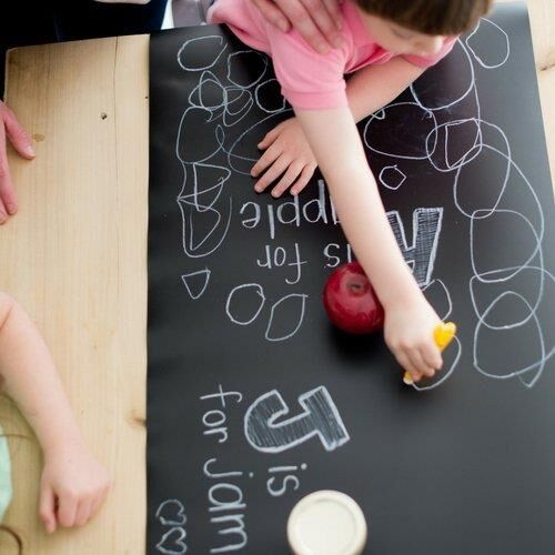 Jaq Jaq Bird Karalama Matı (Siyah) - Renkli Tozsuz