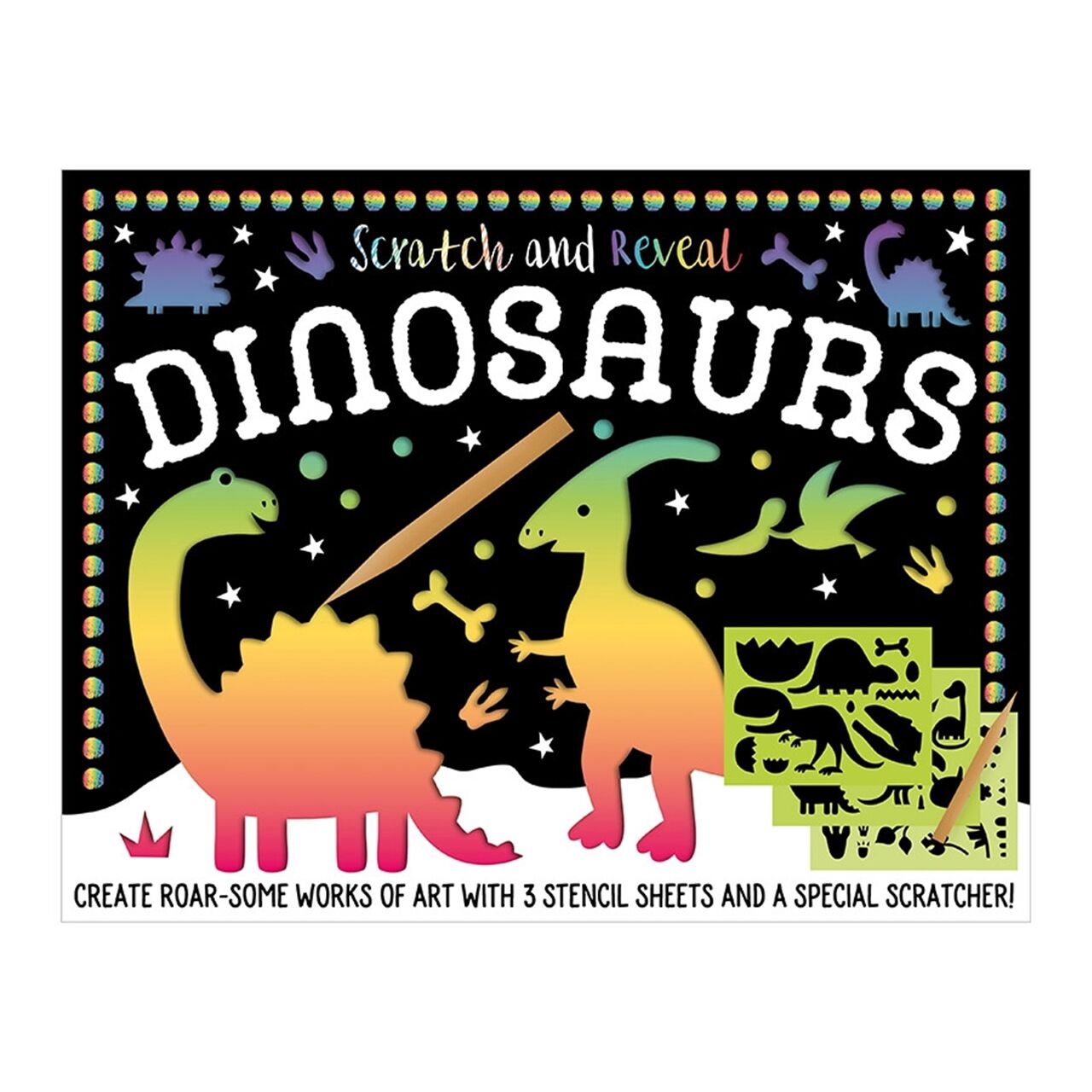 Scratch and Reveal Dinosaurs
