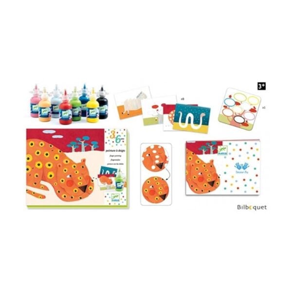 Djeco Boyamalar / Finger Tracks