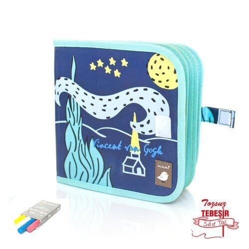 Jaq Jaq Bird Boyama Kitabı - Van Gogh