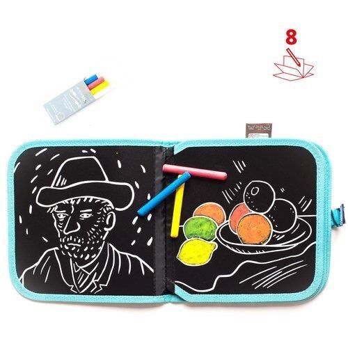 Jaq Jaq Bird Boyama Kitabı - Van Gogh