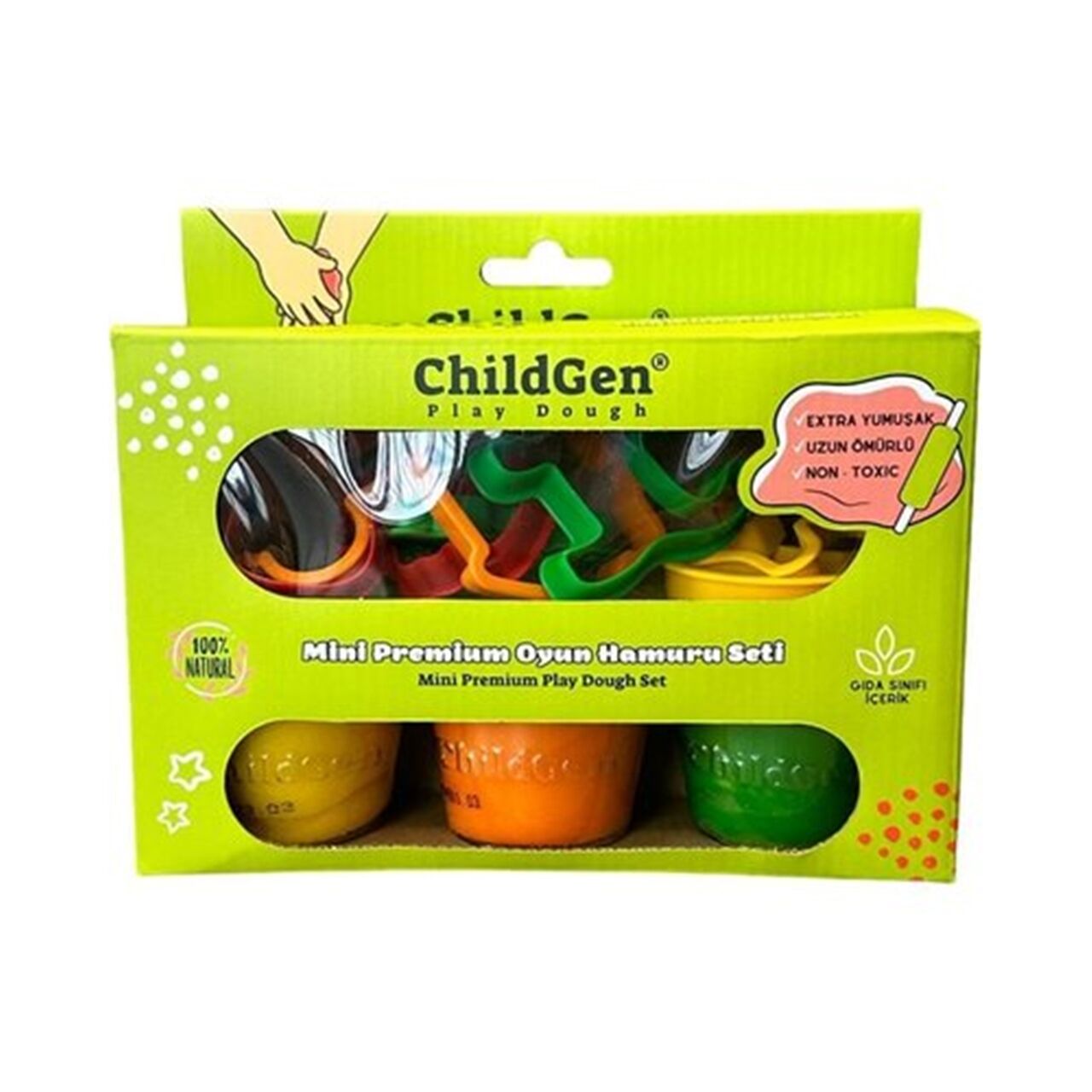 Childgen Oyun Hamuru Mini premium Set