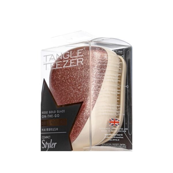 Tangle Teezer Compact Styler - Glitter Rose