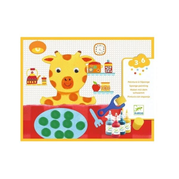 Djeco Sünger Boyama / Cudly Toy Adventures