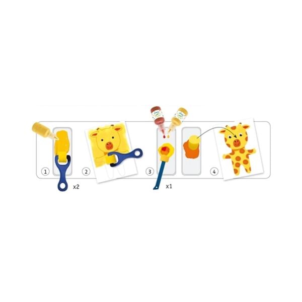 Djeco Sünger Boyama / Cudly Toy Adventures