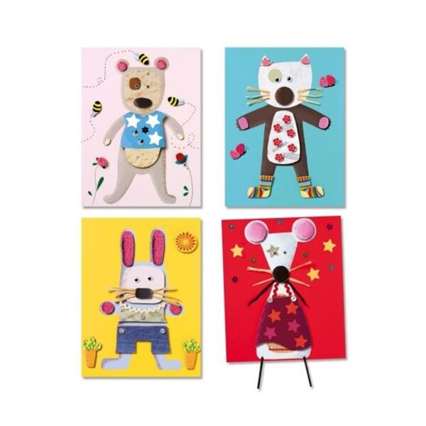 Djeco Kağıt Yapıştırma / Collages For Little Ones