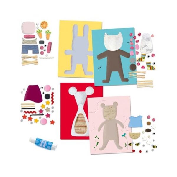 Djeco Kağıt Yapıştırma / Collages For Little Ones
