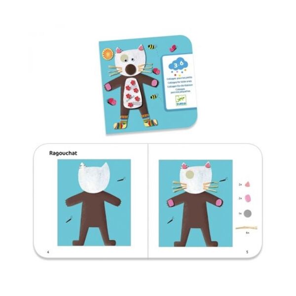 Djeco Kağıt Yapıştırma / Collages For Little Ones