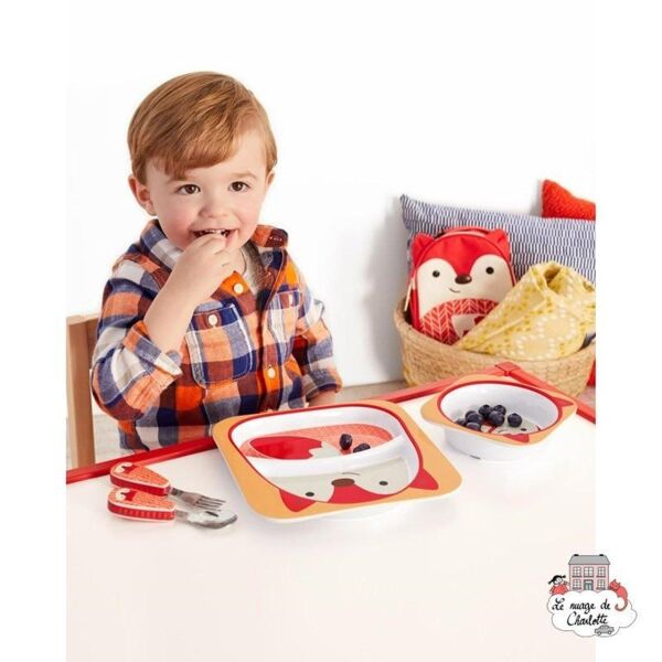 Skip Hop Çatal Kaşık Seti - Tilki