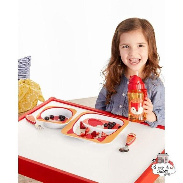 Skip Hop Çatal Kaşık Seti - Tilki