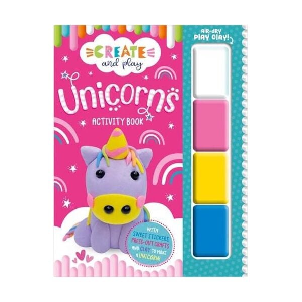 Create And Play Unicorns Activity Book