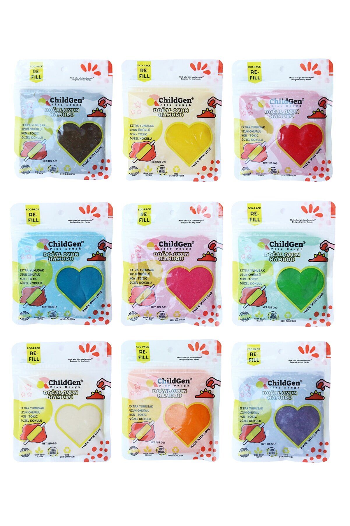 Childgen Re-Fill Ecopack - 9lu Set