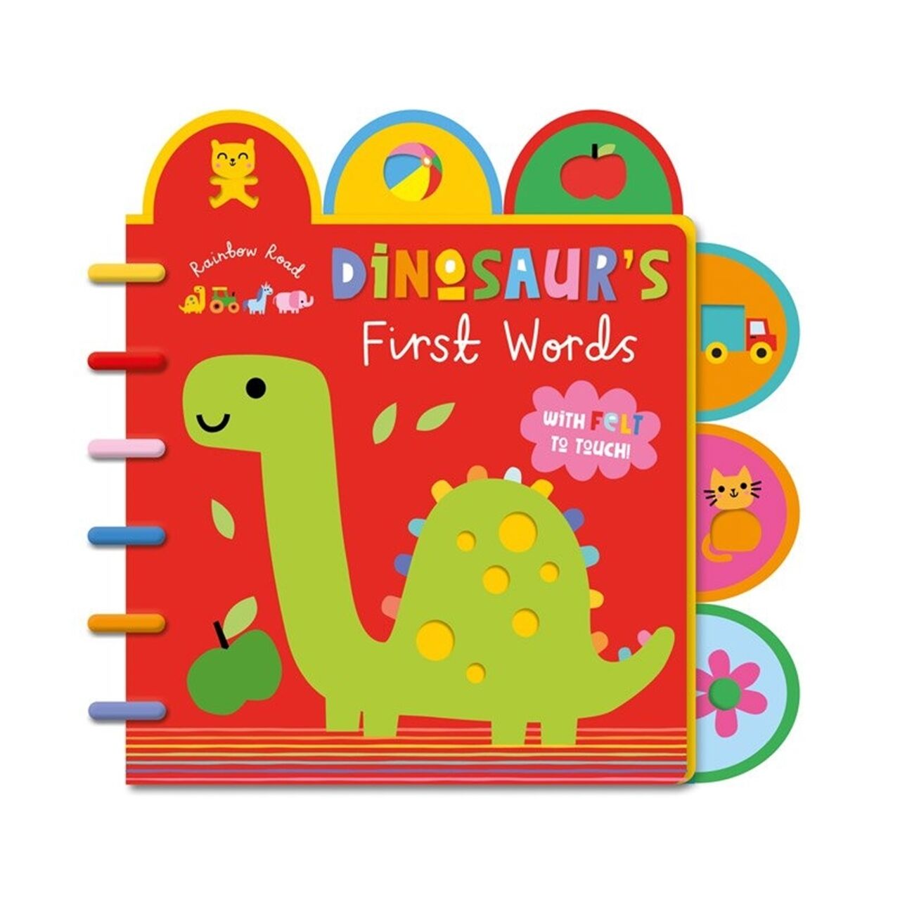 Rainbow Road Dinosaurs First Words