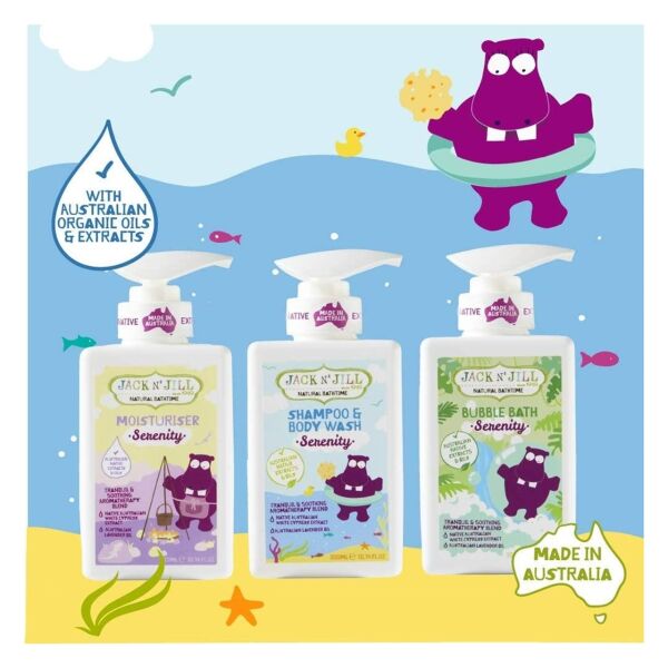 J&J Doğal Saç ve Vücut Şampuan - Serenity