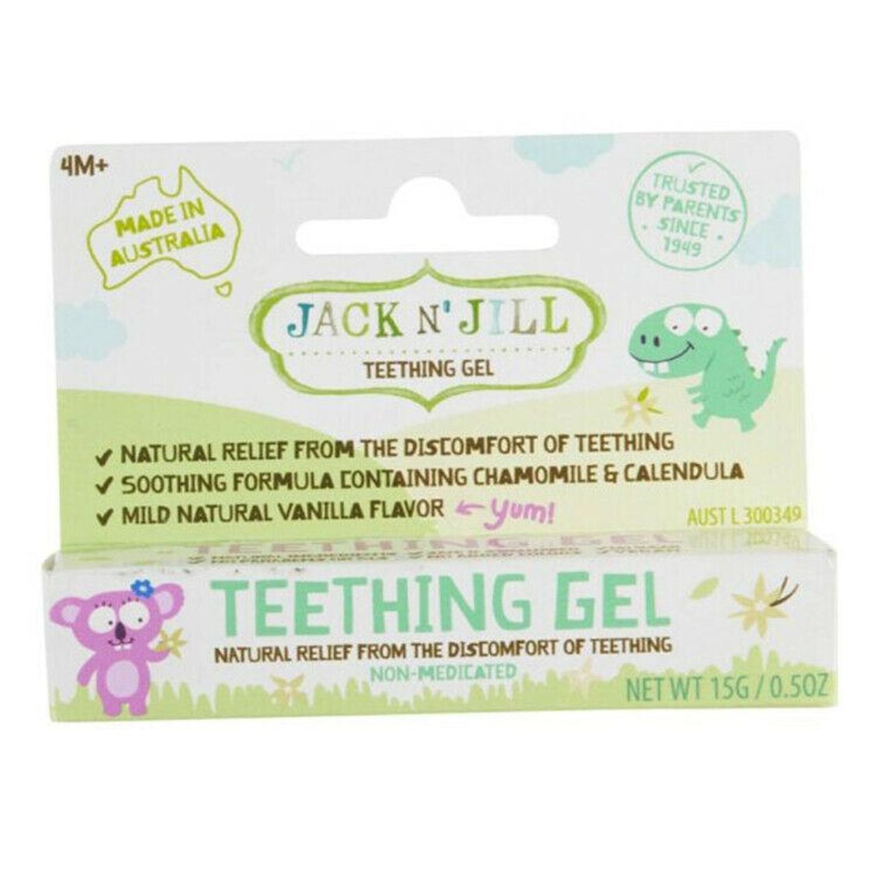 J&J Doğal Diş Çıkartma Jeli 15Gr