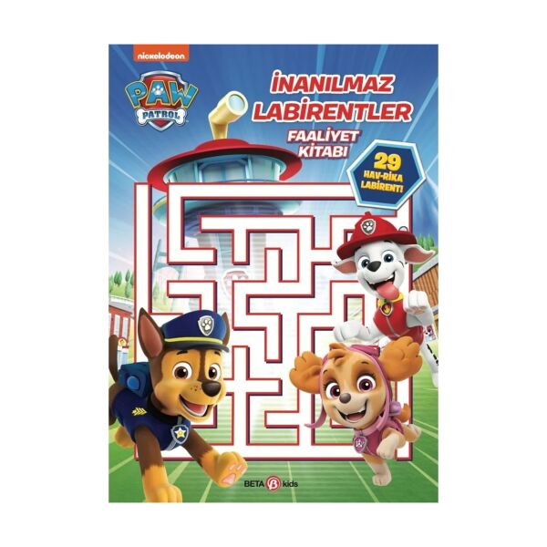 Paw Patrol İnanılmaz Labirentler Faaliyet Kitabı