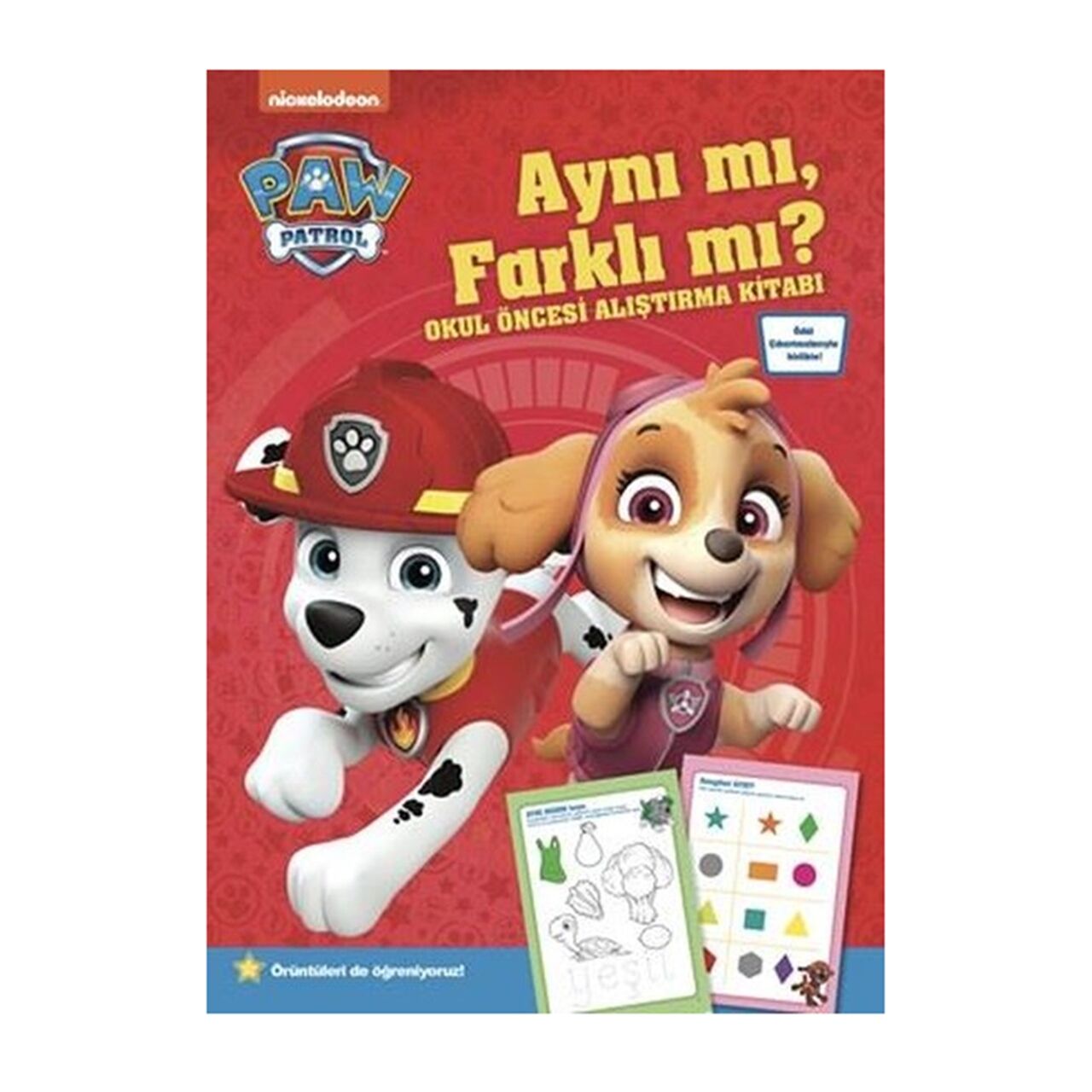 Paw Patrol Aynı Mı Farklı Mı Okul Öncesi Alıştırma