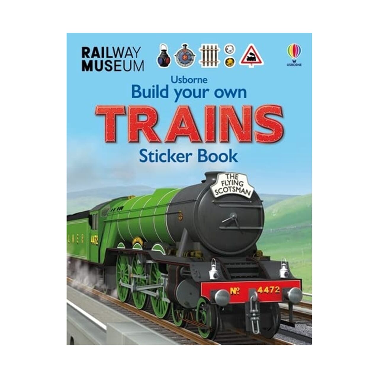 Build Your Own Trains Sticker Book