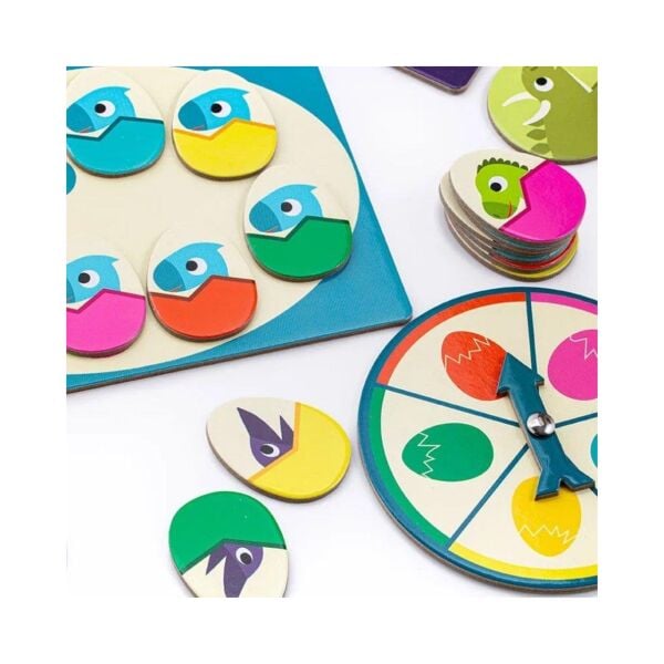 Djeco Domino 3lü Kutu Oyunu -  Dino