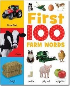 First 100 Farm Words Mini Board Book
