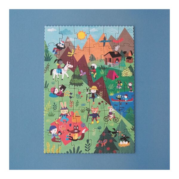 Londji Puzzle 36 Parça - Lets Go To The Mountain