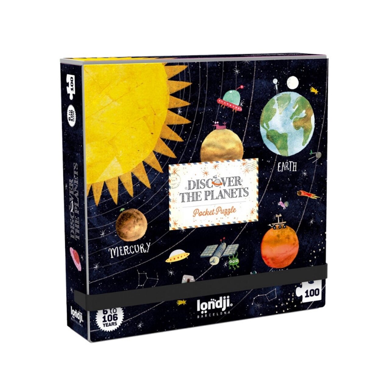 Londji Pocket Puzzle - Discover The Planets