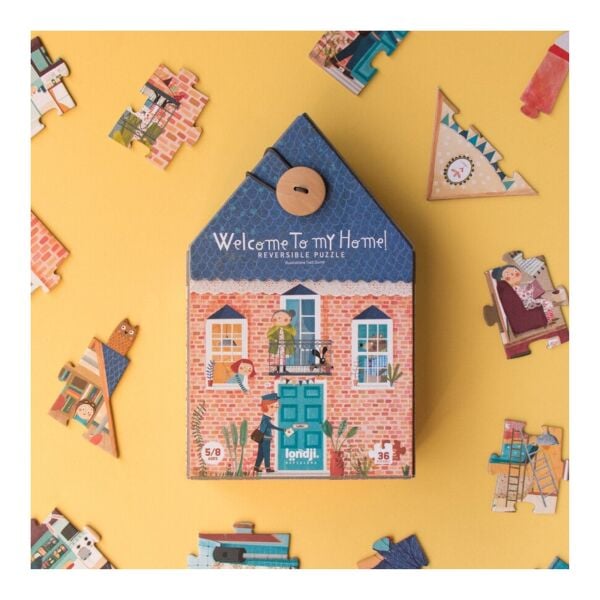 Londji Puzzle 36 Parça - Welcome To My Home