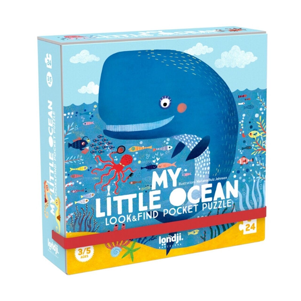 Londji Puzzle 24 Parça - My Little Ocean