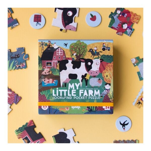 Londji Puzzle 24 Parça - My Little Farm