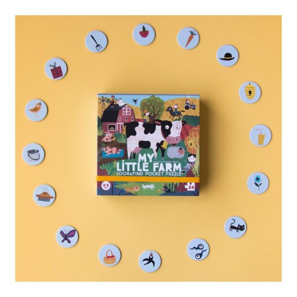 Londji Puzzle 24 Parça - My Little Farm