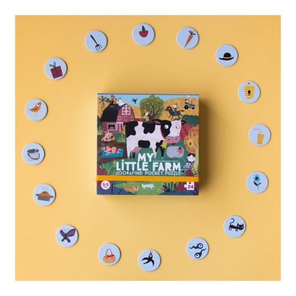 Londji Puzzle 24 Parça - My Little Farm