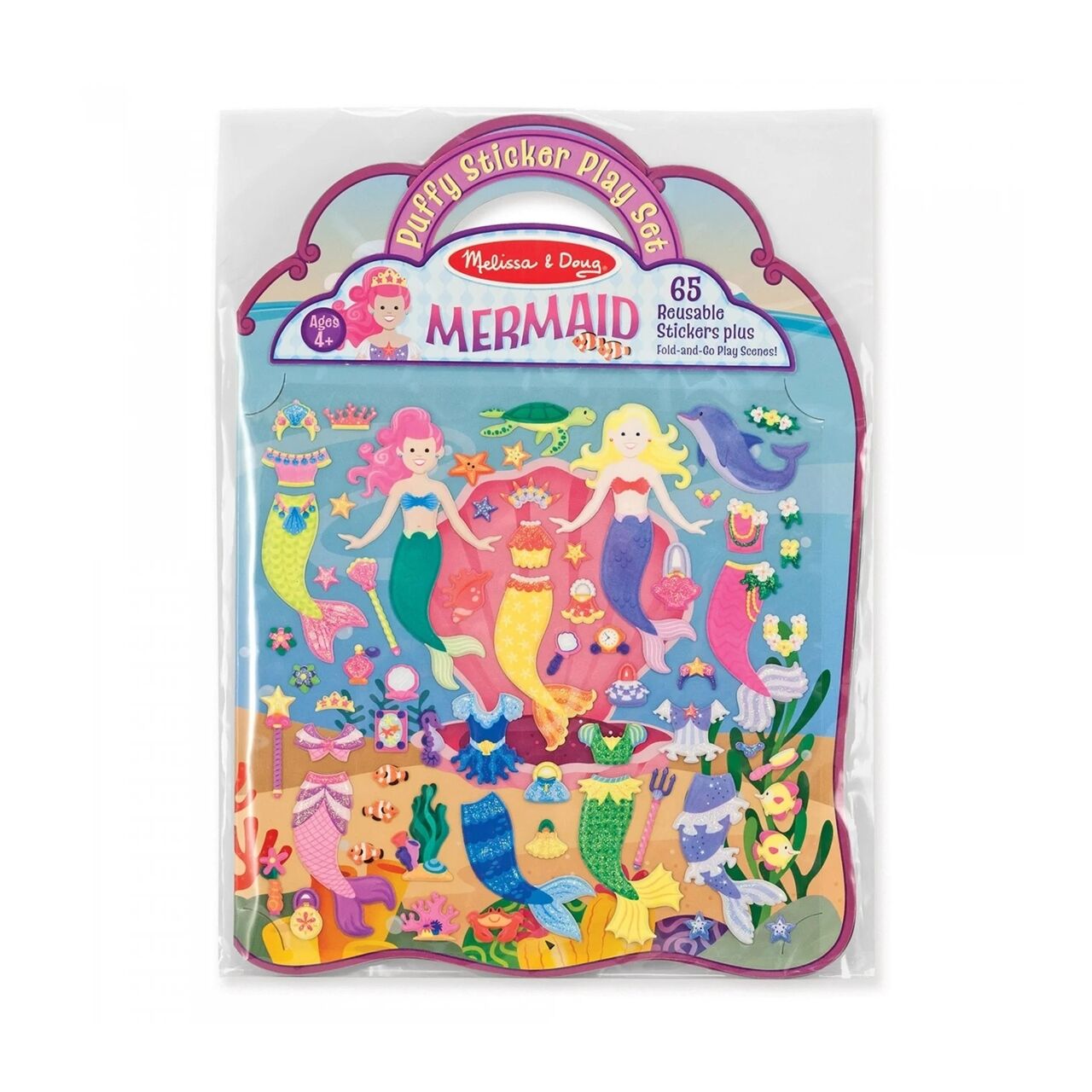 Melissa Dough Kabartmalı Tak Çıkar Seti - Denizkız