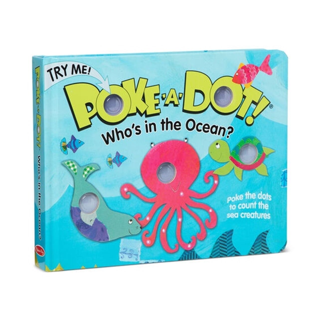 Poke-A-Dot İnteraktif Kitap - Who Is In The Ocean