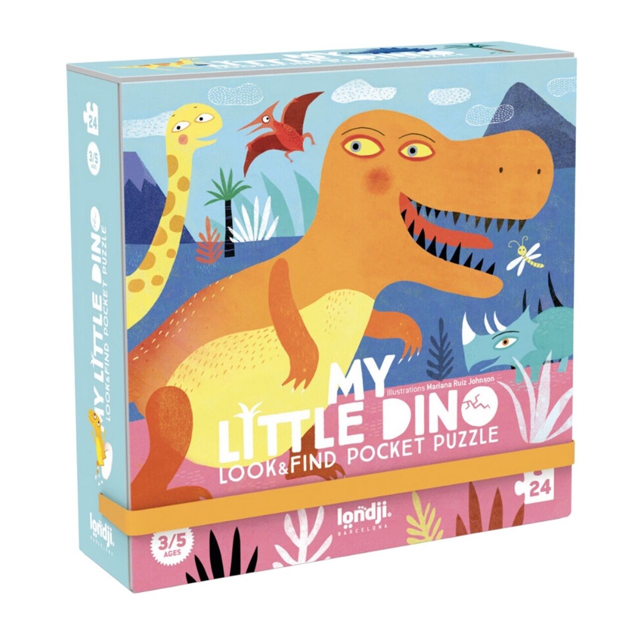 Londji Puzzle 24 Parça - My Little Dino