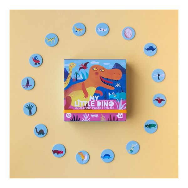 Londji Puzzle 24 Parça - My Little Dino