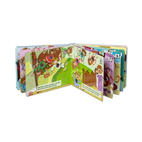 Poke-A-Dot İnteraktif Kitap - 10 Little Monkeys