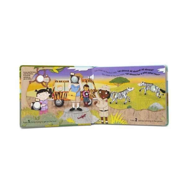 Poke-A-Dot İnteraktif Kitap - The Wheels On The Bu