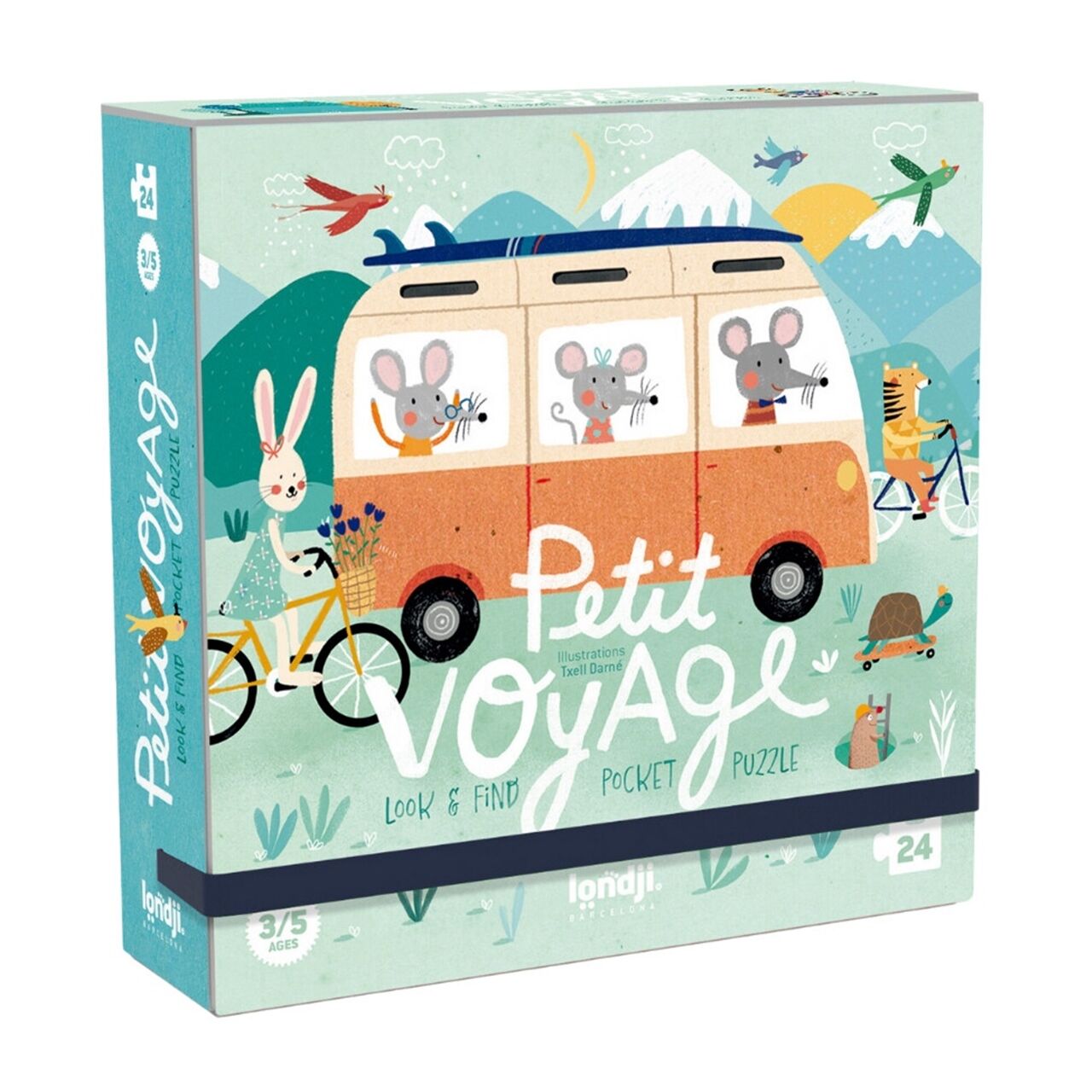 Londji Puzzle 24 Parça - Petit Vogaye