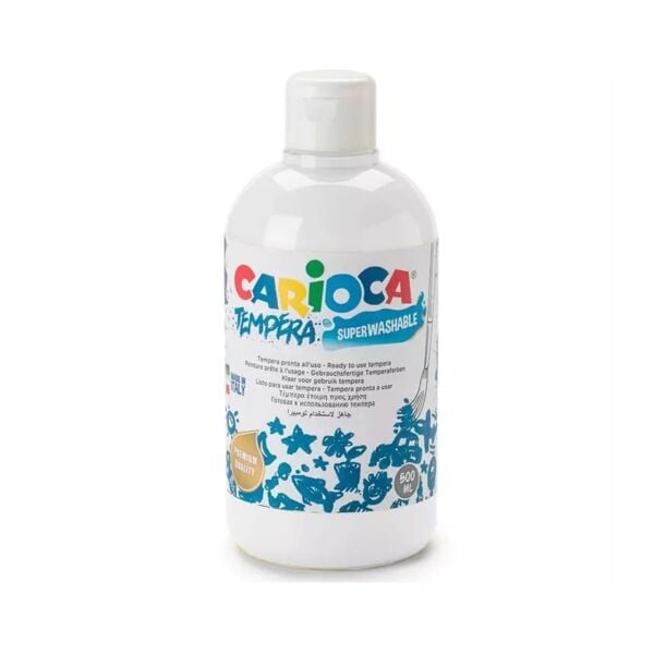 Carioca Guaj Boya Süper Yıkanabilir 500 ML - Beyaz