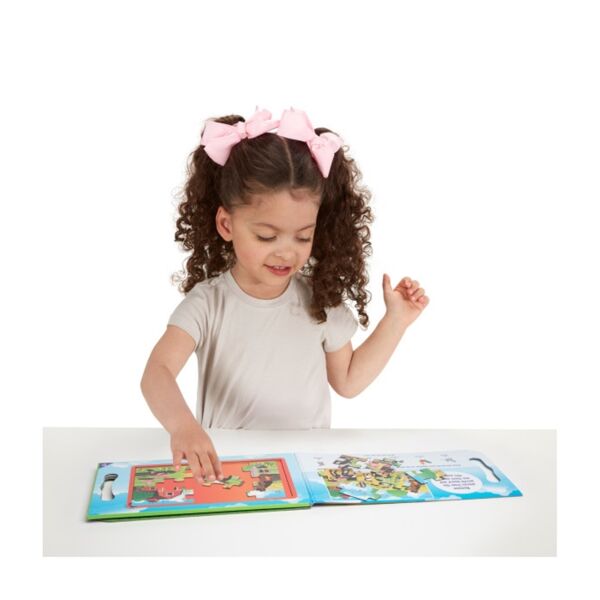 Melissa Dough Mıknatıslı Yapboz Seti 2x15 - Çiftli