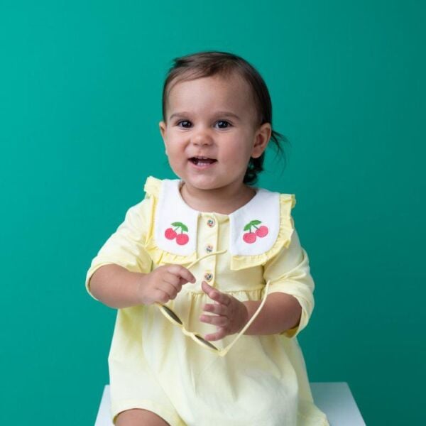 Soleda 0-12 Ay Bebek Güneş Gözlüğü - Sarı