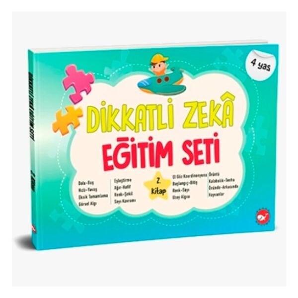 Dikkatli Zekâ Eğitim Seti 2. Kitap (4 Yaş)